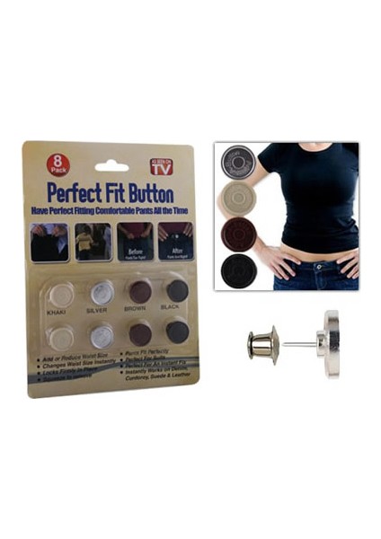 Perfect Fit Button Beden Büyülten Küçülten Düğme Seti