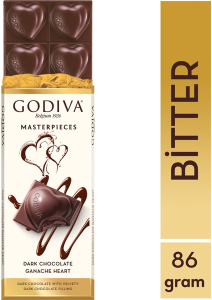 Masterpieces Bitter Tablet 86 gr x 6 Adet modelleri