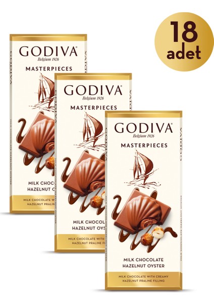 Masterpieces Fındık Tablet 83 gr x 18 Adet