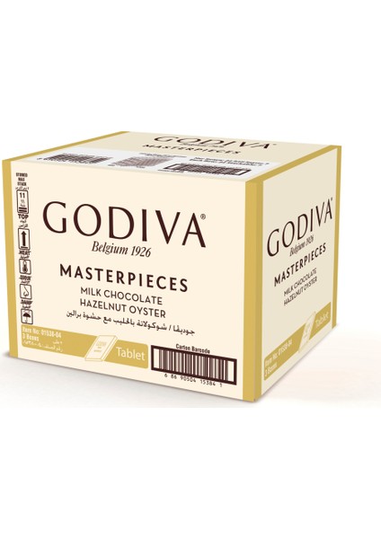 Masterpieces Fındık Tablet 83 gr x 18 Adet fiyatları