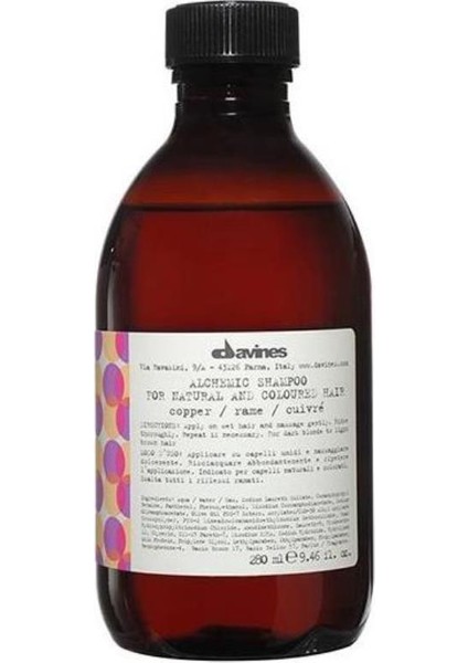 Alchemic Copper Bakır Şampuan 280Ml