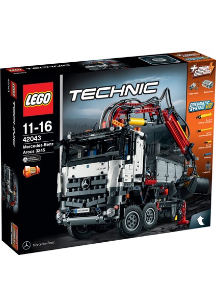 Technic 42043 Mercedes-Benz Arocs 3245 fiyatları