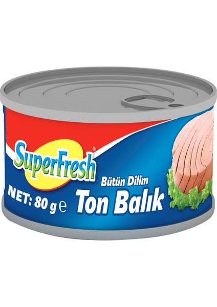 SuperFresh Ton Balığı Ayçiçek Yağlı 80 gr