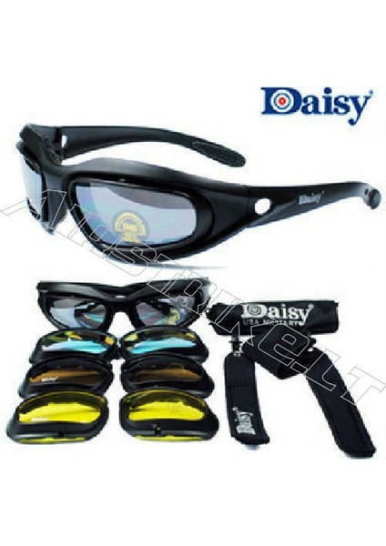 Tactical Gözlük Daisy C5 Süper