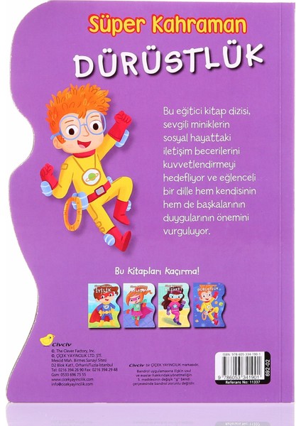 Çiçek Süper Kahraman Kitap Asortili