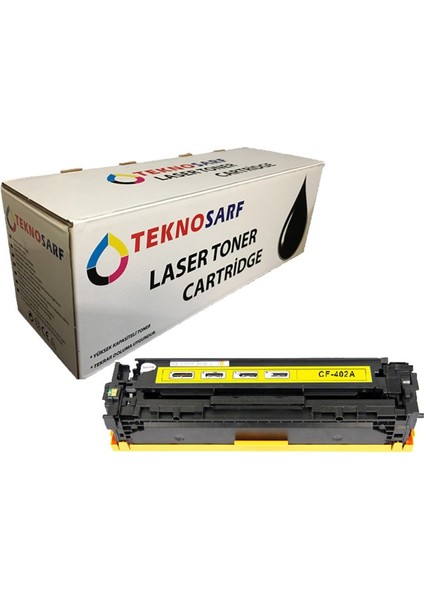 Hp Cf402A Sarı Muadil Toner