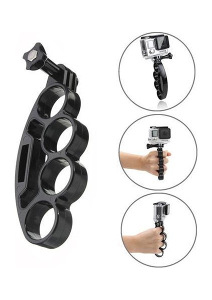 Gopro Hero 5-4-3-3+ İçin Parmaklıklı Monopod El Tutucağı Hand Grip modelleri