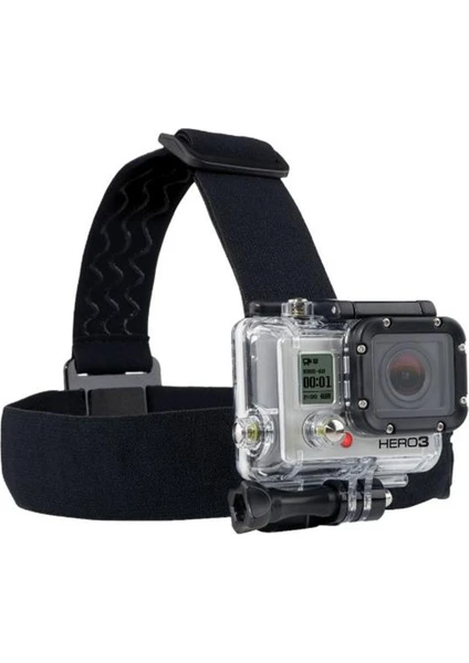 Gopro Hero 5-4-3-3+ Ve Session Kafa Bandı Bandana Head Strap