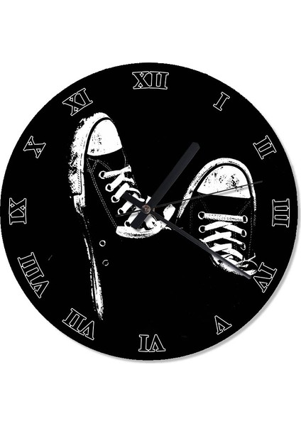 Converse Tasarım Duvar Saati