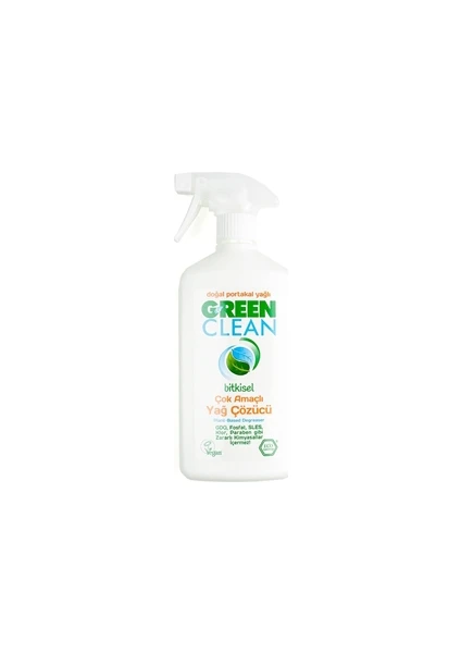 Green Clean Organik Çok Amaçlı Yağ Çözücü 500 Ml.