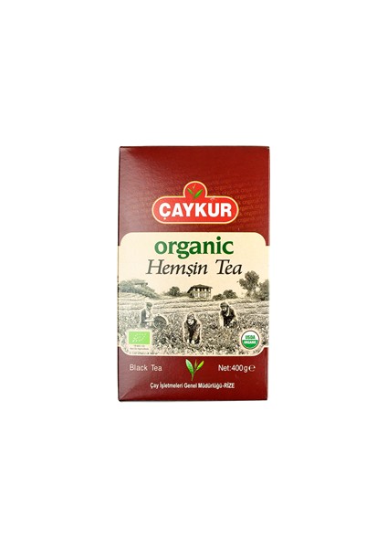 Dökme Çay Organik Hemşin Çayı 400gr Karton Kutu