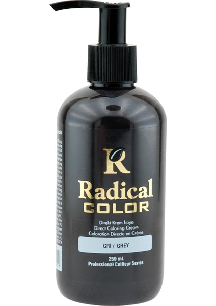 Radical Color Su Bazlı Saç Boyası Gri 250 Ml