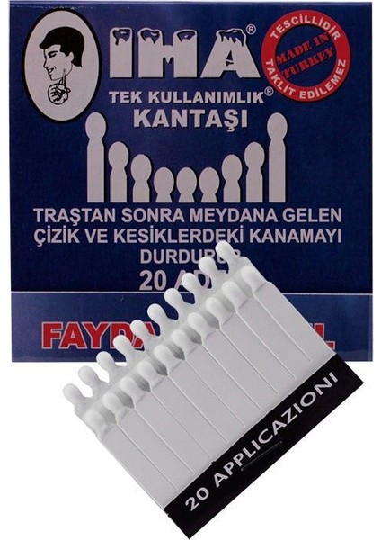 İha Tek Kullanımlık Kantaşı 24 *20 Li Paket