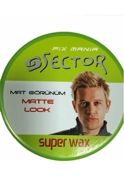 Sector Wax 150 Ml Fıx Mania - Matte Look