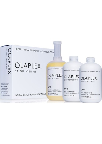 Olaplex Salon İntro Kit / No.1 + No.2 / 525 Ml - Bakım Seti