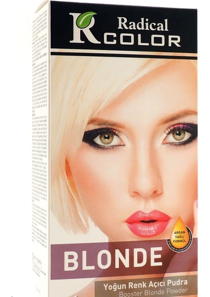 Radical Color Blonde Yoğun Renk Açıcı Argan Yağlı Formül