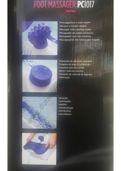 Pedikür Leğeni Foot Massager Pc-1017 Laıca fiyatları