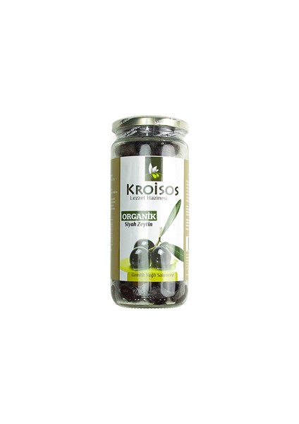 Organik Siyah Zeytin 310 Gr.