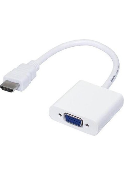 Hdmı To Vga Görüntü Projeksiyon Uyumlu Kablo Çevirici Adaptör