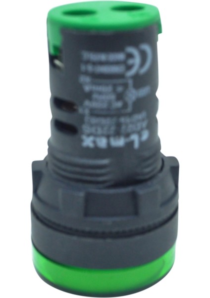 Ad22-22Dsg (Led'Li Buzzer) Q22Mm 220V (Yeşil)