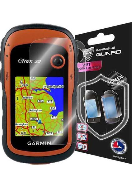 Garmin eTrex GPS Görünmez Ekran Koruyucu (2 Adet)
