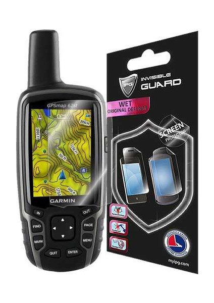 Garmin GPSMAP 62 Görünmez Ekran Koruyucu (2 Adet)