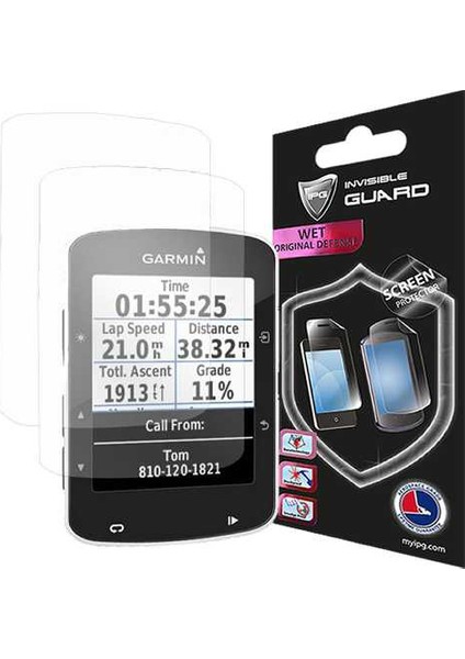 Garmin Edge 520 Watch Ekran Koruyucu (2 Adet)
