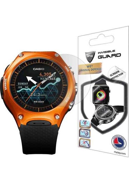 Casio WSD - F10 Outdoor & Pro-Trek WSD-F20 Ekran Koruyucu (2 Adet)