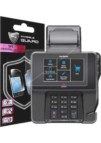 Olivetti Verifone Mx 915 ECR Görünmez Ekran Koruyucu