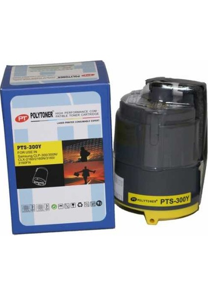 Clp-Y300A (Clp-300) Sarı Muadil Toner Clx-2160 / Clx-3160