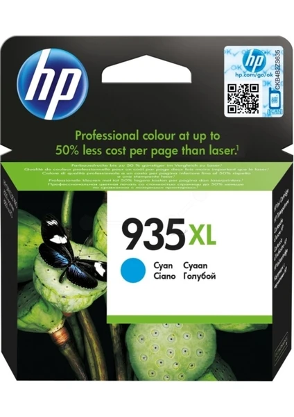 Hp 935Xl C2P24A Mavi  Kartuş Yüks. Kap. Officejet 6830