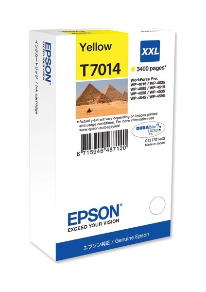 T7014 Sarı Xxl Kartuş Wp-4015Dn / Wp-4025Dw / Wp-4525
