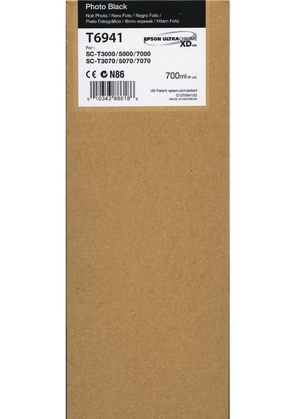 T6941 Foto Siyah Kartuş - Surecolor T3000 / T5000 / T7000