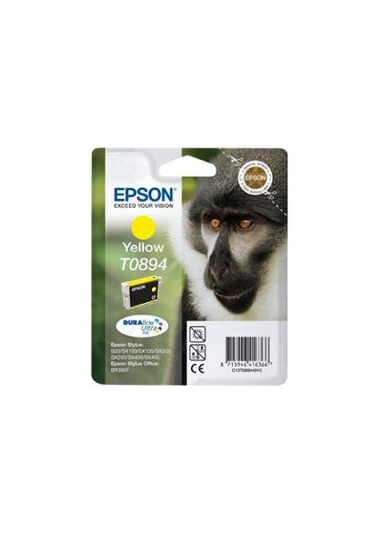 T0894 C13T08944020 Sarı Kartuş - Sx115/Sx215/Sx415