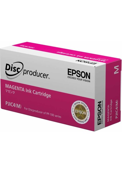 Pjıc4(M) Pp-100 Kırmızı Kartuş-Discproducer (S020451)