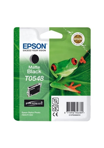 T0548 C13T05484020 Mat Siyah Kartuş - R800 / R1800