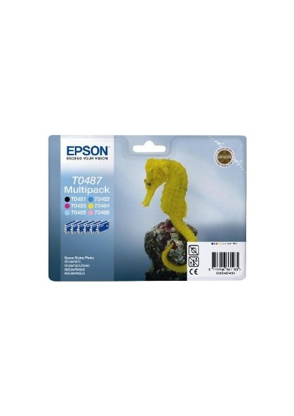 T0487 Set Kartuş - T0481 / T0482 / T0483 / T0484 / T0485 / T0486