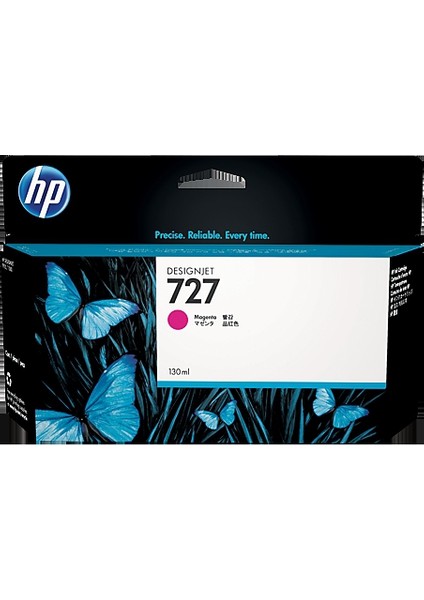 HPZR Hp 727-B3P20A Kırmızı Mürekkep Kartuş 130 ml
