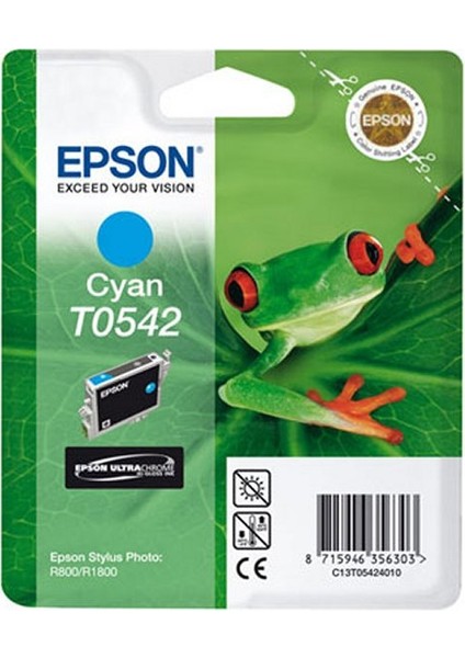 T0542 C13T05424020 Mavi Kartuş - R800 / R1800