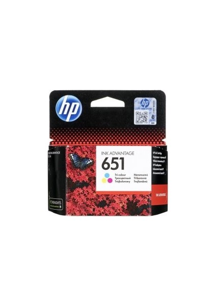 651 C2P11A Renkli Kartuş Deskjet 5645 / 5575