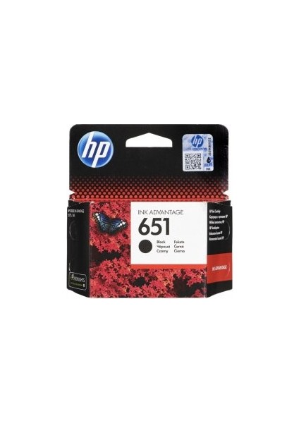 651 C2P10A Siyah Kartuş Deskjet 5645 / 5575