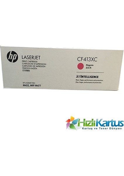 Cf413Xc (410X) Kırmızı Toner Yüksek Kap. M452 / M477