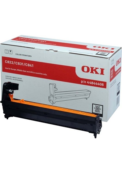 Oki C822 / C831 / C841 Siyah  Drum Ünitesi 44844408