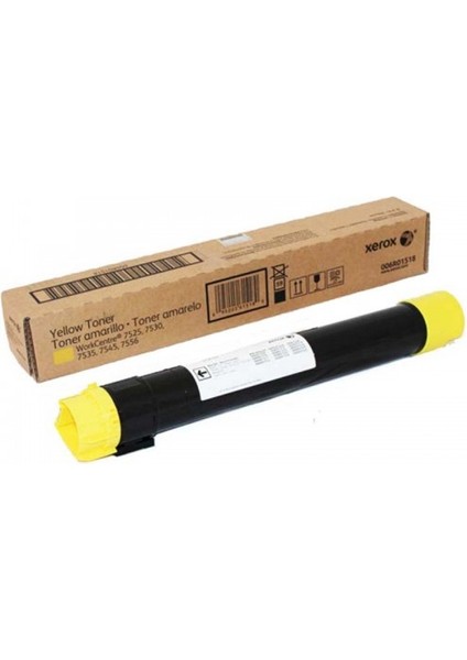 7525 / 7530 / 7535 / 7545 / 7835 / 7855 006R01518 Sarı Toner
