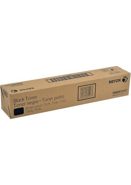7525 / 7530 / 7535 / 7545 / 7835 / 7855 006R01517 Siyah Toner