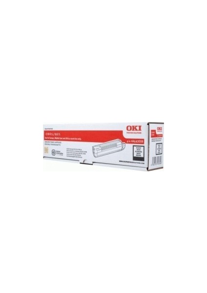 C801-C821 44643008 Siyah Toner