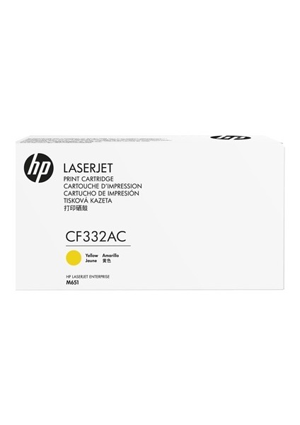 Hp Cf332Ac (654A) Sarı  Toner Laserjet M651