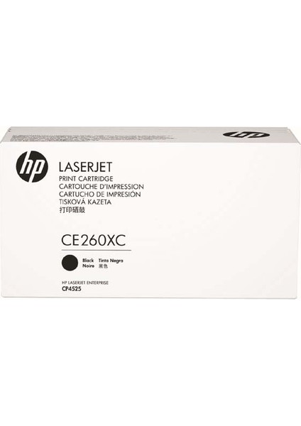 Ce260Xc Siyah Toner Yüksek Kapasite Cp4525 / Cp4025