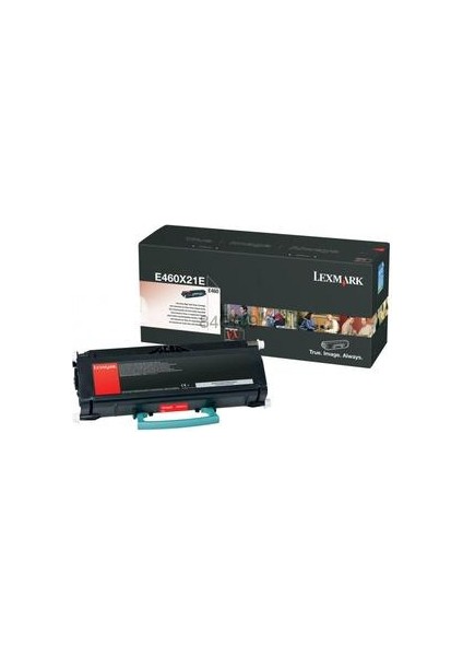 E460X21E / E460X11E Yüksek Kapasite Siyah Toner - E460 Toneri