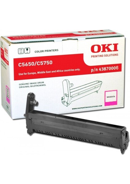 C5650 / C5750 43870006 Kırmızı Drum Ünitesi